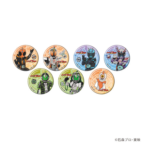 『仮面ライダーゴースト』缶バッジ01/コンプリートセット(全7種)(グラフアートイラスト)